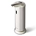 Automatic Soap Dispenser - Brushed Stainless Steel Jar for Kitchen, Bath, Restroom, Laundry; Best for Liquid Dish, Hand Soaps, Sanitizer, Lotion -No Pump Water Resistant bottle from Nexon Choice 300ml