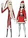Diamond Select Toys The Nightmare Before Christmas: Santa Jack & Santa Sally Coffin Doll Set