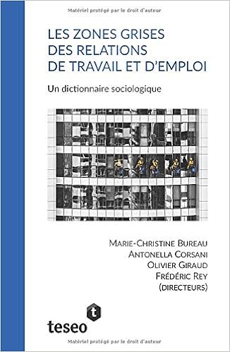Les Zones Grises Des Relations De Travail Et D Emploi Un Dictionnaire Sociologique French Edition Bureau Marie Christine Corsani Antonella Giraud Olivier Rey Frederic 9789877231984 Amazon Com Books