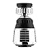 360-Degree Swivel Kitchen Sink faucet Aerator with 2 Function Swivel Sprayer for Kitchen, Bathroom Faucet