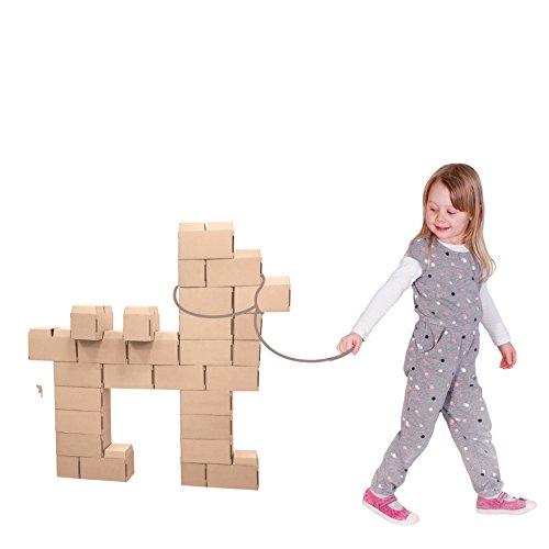 big cardboard building blocks