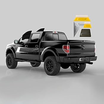 Tint Kits (Computer Cut) for All Four Door Trucks (Front Windows with Tool Kit)