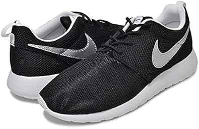 Amazon ナイキ ローシワン レディースサイズ Rosherun Gs Blk Mtllc Slv Wht Wht ローシラン スニーカー ウィメンズ 25cm Us7y 並行輸入品 スニーカー