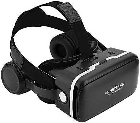 Zerone VR Headset 3D Glasses Virtual Reality for Android iOS Smartphones 3.5-6"