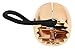 FOONEE Elastic Cuff Wrap Hair Styling Ring Mirror Metal Ponytail Holder,Gold