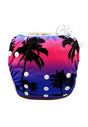De La Naissance A 2 Ans Couche Maillot De Bain Evolutif Pour Bebe Piscine Et Mer Coucher De Soleil Taille Reglable Maman Et Nature Maillots De Bain Bebe Puericulture