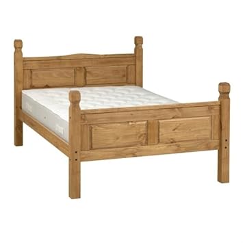 Corona Mexican Pine 4ft 6 Double Bed Amazon Co Uk Kitchen
