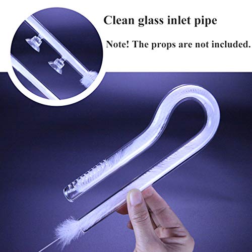 JZMYXA Aquarium Tube Cleaning Brush for Glass Lily Pipe, 19.6 Inches