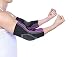 Doc Miller Premium Elbow Sleeve 1 Pair Brace Support for Golf Tennis Elbow Arthritis Tendonitis Post Workout Increases Circulation Eases Swelling (Pink, X-Large)