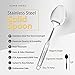 Kitchen Utensils Set - Silicone Cooking Utensils Set - First Home Essentials Utensil Sets - Silicone Utensil Set - Kitchen Accessories for Nonstick Cookware (1pc, Light Gray)