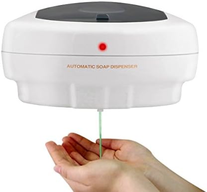 Automatic Touchless Hand Soap Dispenser Sunsbell Battery Powered Sensor Wall Mount Pump Touchless Liquid Infrared Soap Dispenser