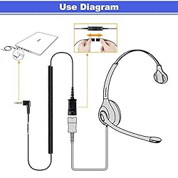Headset QD (Quick Disconnect),Compatible with