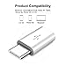 USB Type C Adapter, USB-C to Micro USB Adapter Converter, Compatible for MacBook, Nokia N1 Tablet, ChromeBook Pixel, Nexus 6p and more Type-C Devices (Pack of 5)