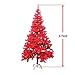 ALEKO CTP70H650 Artificial Holiday Christmas Tree Premium Pine with Stand 6 Foot Coral Pink