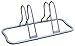 DecoBros 5 Bike Bicycle Floor Parking Adjustable Rack Storage Stand, Silver
