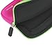 Evecase Ultra Portable Travel Carrying Neoprene Sleeve Case Bag with Handle & Accessory Pocket for Leapfrog Epic/LeapPad Platinum/LeapPad Ultra XDI 7'' Kids Tablet - Hot Pink