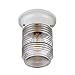 Acclaim 101WH Builder's Choice Collection 1-Light Ceiling Mount Outdoor Light Fixture, Gloss White