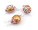 Lindt Lindor Orange Smooth Dark Chocolate Truffles, Orange Wrap (Pack of 2 Pounds)