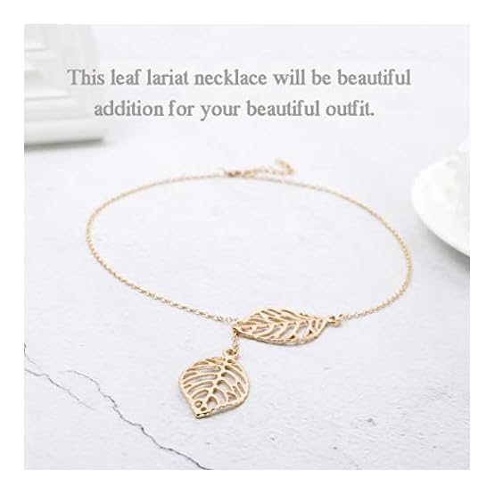 Aukmla-Chic-Leaf-Shaped-Chain-Jewelry-Necklaces-for-Women-and-Girls-Gold Aukmla-Chic-Leaf-Shaped-Chain-Jewelry-Necklaces-for-Women-and-Girls-Gold