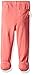 Burt's Bees Baby Girls' Organic Dress + Footed Pant Set, Rose Bloom Thermal, 6-9 Months