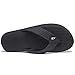 NewDenBer Mens Flip Flops Comfortable Thong Sandals Lightweight Summer Beach Sandals (11 D(M) US, Black)