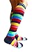Compression Socks (1 pair) for Men & Women - BEST for Running, Nurses, Shin Splints, Flight Travel, Maternity Pregnancy - Boost Athletic Stamina, Circulation & Recovery (i-Stripes, Small/Medium)