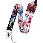 Pinstant Darling In The Franxx Anime 17.7" Neck Lanyard Keychain Holder ID Badge Mobile Phone Pin Strap