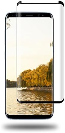 Galaxy S8 Plus Screen Protector ,HoPerain Tempered Glass Screen Protector [Case-Friendly] HD Clear Film Anti-Bubble 3D Touch Screen Protectorfor Samsung Galaxy S8 Plus(Black).