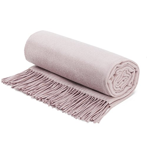 Spencer And Amp Whitney Natural Throw Blanket Reversible All