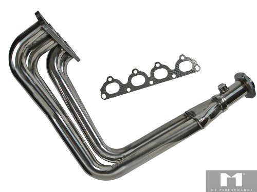 M2 Performance Honda Civic Si 1999-2000 B16A1 Stainless Steel Header