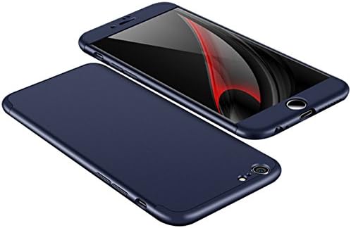 iPhone 6 6s Case, 3 in 1 Ultra Slim Hybrid PC Hard Cover 360 Degree Full Protection for Apple IPhone 6 plus/6s plus (iPhone 6 6s, Navy)