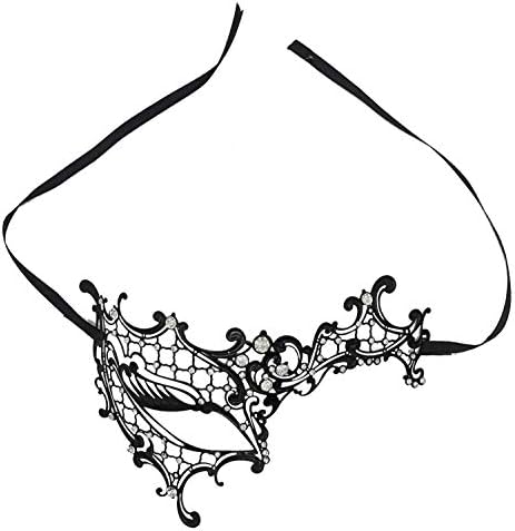 Womens Sexy Signature Phantom Of The Opera Masquerade Mask,RightEye, One size