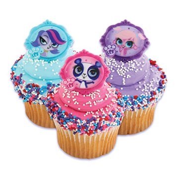 Littlest Pet Shop Cupcake Rings 24 Pcs Amazon In Health