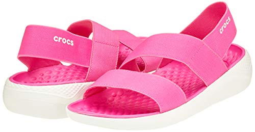 crocs literide electric pink