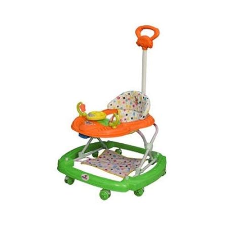Sunbaby Hot Racer Rocking Walker, Green/Orange