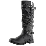 West Blvd Madras Riding Slouch Boots