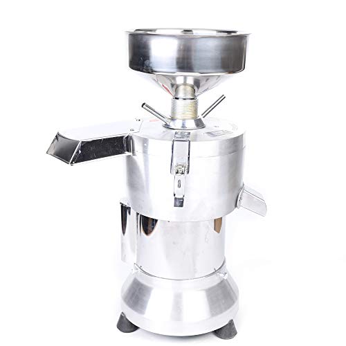 WUPYI 110V 1800W Soybean Grinding Machine,Commercial Soybean Milk Maker Machine Soymilk Machine Soy Bean Pulping Milk Machine with 2 Filter