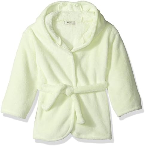 My Blankee Hooded Lightweight Minky Bath Robe, Sage Green, 18-24 Months