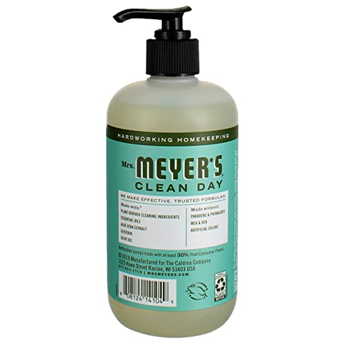 Mrs. Meyer's Clean Day Basil Scent Hand Soap 12.5 Fl Oz