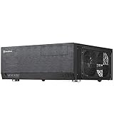 SilverStone Technology Home Theater Computer Case (HTPC) with Faux Aluminum Design for ATX/Micro-ATX Motherboards (SST-GD09B-USA)