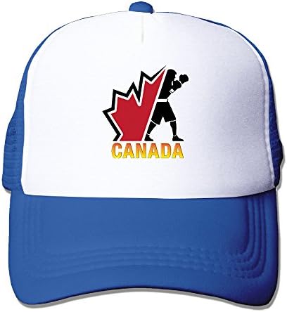 Children Boxing-Canada Snapback Mesh Caps - Adjustable Trucker Hat