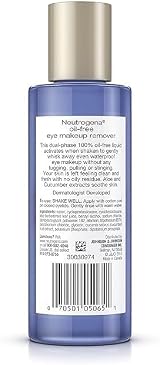 Neutrogena Oil-Free Eye Makeup Remover 5.5 Fl Oz Gentle Waterproof Mascara view 7