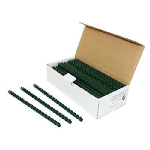 7/16" Hunter Green Plastic Binding Combs - 100pk MyBinding PC716FG Hunter Green