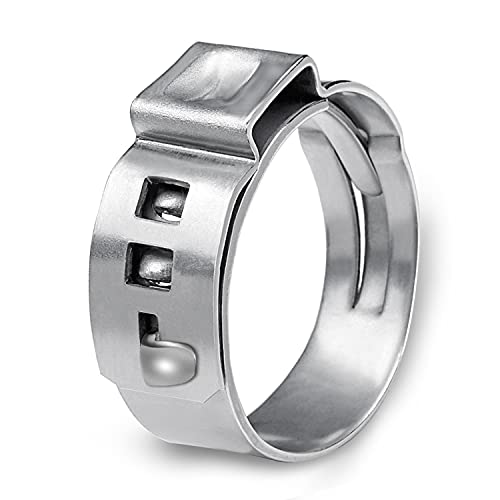 CVS 50 PCS 1 2 Inch PEX Cinch Clamp Rings Stainless Steel PEX Fittings cvs-50-pcs-1-2-inch-pex-cinch-clamp-rings-stainless-steel-pex-fittings