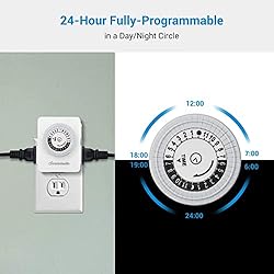 DEWENWILS 24-Hour Indoor Mechanical Outlet