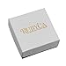 RUBYCA Silver Tone European Charm Bracelet 7.9