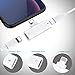 Headphone Jack Adapter for iPhone Accessories Aux Audio Adapter for iPhone 7/7 Plus/8/8 Plus/X/Xs Earphone Dongle Converter Audio+Charge+Call+Volume Control Support All iOSthumb 3