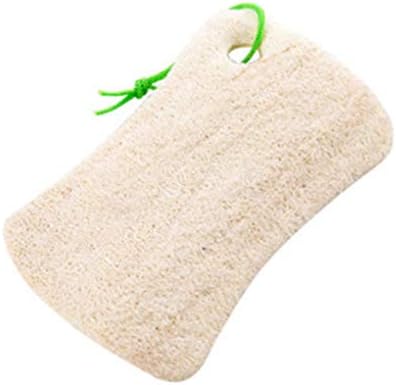Square/Round Shape Natural Loofah Luffa Bath Brush Kitchen Wash Body Pot Bowl Sponge Scrubber Pandiki