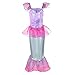 Dressy Daisy Girls' Princess Mermaid Fairy Tales Costume Cosplay Fancy Dress Party Outfit Size 8 Hot Pink