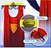 DC Comics Justice League of America Trophy Room Superman's Cape and Belt Prop Replica Set